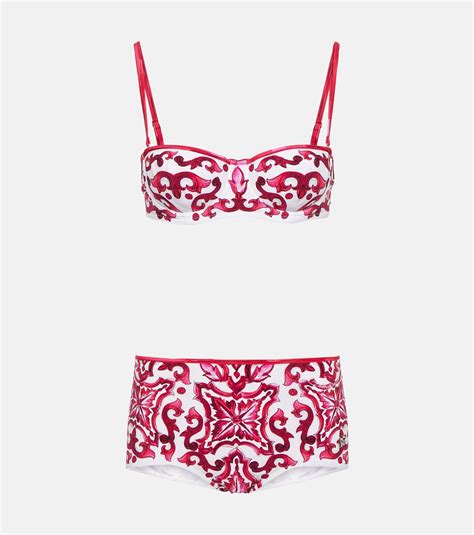 dolce gabbana majolica bikini